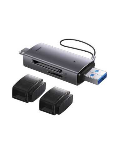 Baseus Lite Series четец за SD/TF карти с USB-A и Type-C