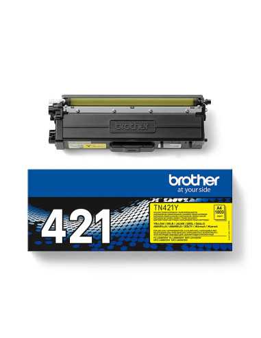 Brother TN-421Y Yellow оригинална тонер касета (1.8K)