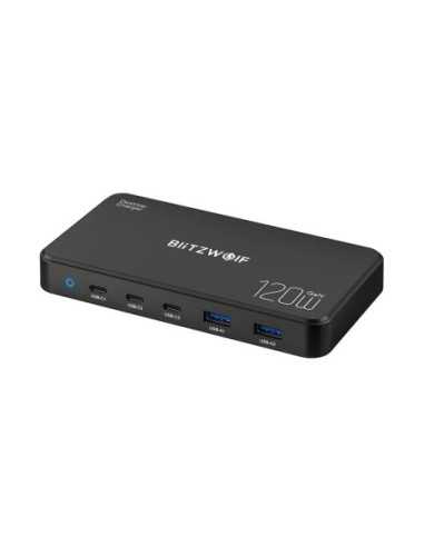 BlitzWolf GaN настолно зарядно устройство BW-I100 120W