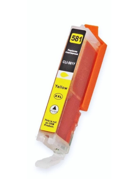 Съвместимо мастило за принтер Canon CLI 581XXL Yellow