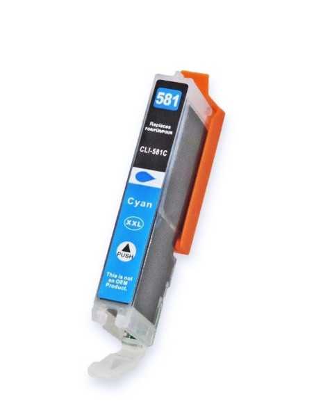 Съвместимо мастило за принтер Canon CLI 581XXL Cyan (1995C001AA)