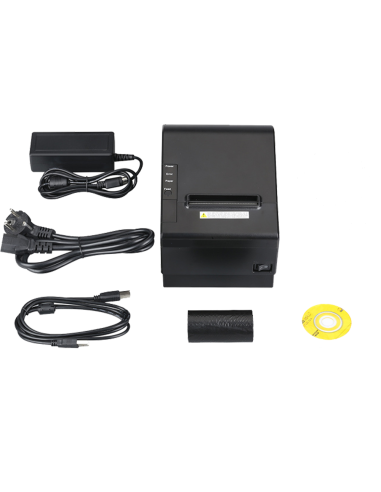 POS Кухненски принтер HS-802UL - 80мм, USB/Ethernet, с