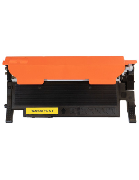 HP 117A Yellow, W2072A съвместима тонер касета (0.7K)