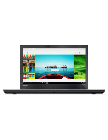 Лаптоп втора употреба LENOVO THINKPAD T470P – CORE I7-7700HQ 2.80 GHZ – 32 GB DDR4 – 512 GB NVME SSD – клас B