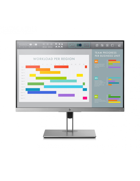 Монитор – HP – EliteDisplay E243i – 24 inch – 1920x1200 – 16:10, IPS, VGA, HDMI, Display port, USB HUB – клас A-
