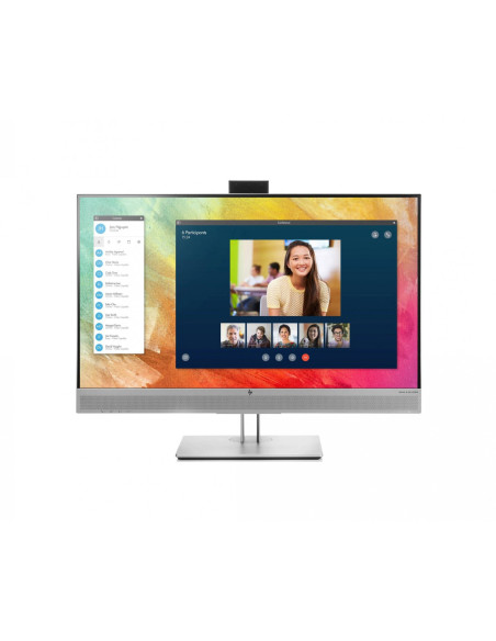 Монитор – HP – EliteDisplay E273m – 27 inch – 1920x1080 – IPS, 16:9, VGA, HDMI, Display port, Camera… – клас A