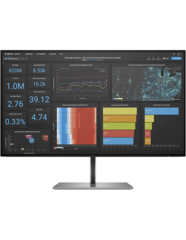 Монитор – HP – Z27Q G3 – 27 inch – 2560x1440 – LED, IPS, 16:9, HDMI, Display port, 99% sRGB, 85% DCI-P3, USB HUB…