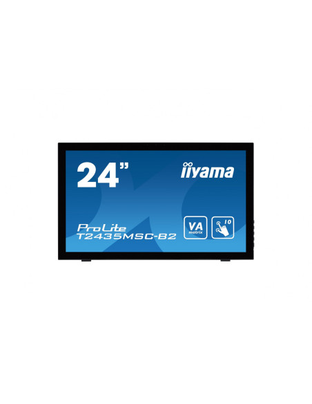 Монитор – IIYAMA – T2435MSC – 24 inch – 1920x1080 – Touchscreen, 16:9, HDMI, Display port, БЕЗ СТОЙКА – клас A