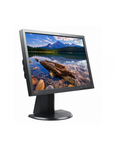 Монитор – Lenovo – LT2452p – 24 inch – 1920x1200 – LED IPS, 16:10, VGA, DVI, Display port, USB HUB, БЕЗ СТОЙКА – клас B