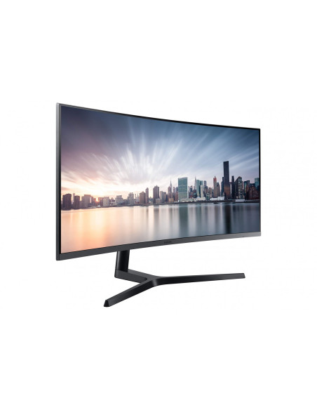 Монитор – Samsung – C34H890WGU – 34 inch – 3440x1440 – VA, 21:9, HDMI, 100 Hz, Display port, USB Type-C, USB… – клас A-
