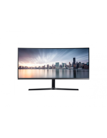 Монитор – Samsung – C34H890WJU – 34 inch – 3440x1440 – VA, 21:9, HDMI, 100 Hz, Display port, USB Type-C, USB… – клас A