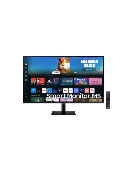 Монитор – Samsung – LS27DM500EU – 27 inch – 1920x1080 – Smart monitor, LS27DM500EUXE, 2 x HDMI – клас NEW