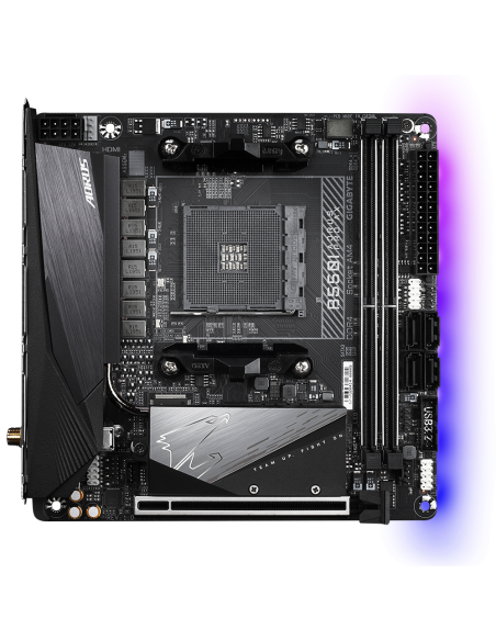 Дънна платка GIGABYTE B550I AORUS PRO AX, Socket AM4