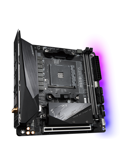 Дънна платка GIGABYTE B550I AORUS PRO AX, Socket AM4 – GIGABYTE