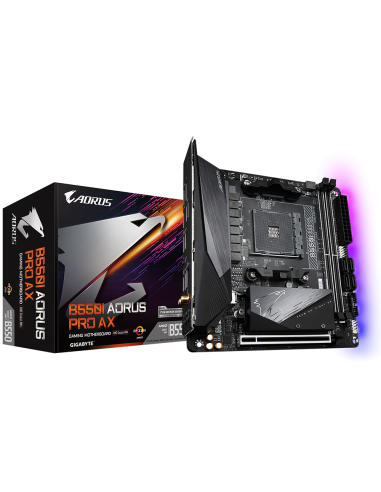 Дънна платка GIGABYTE B550I AORUS PRO AX, Socket AM4 – GIGABYTE