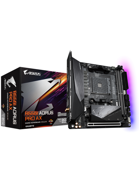 Дънна платка GIGABYTE B550I AORUS PRO AX, Socket AM4 – GIGABYTE
