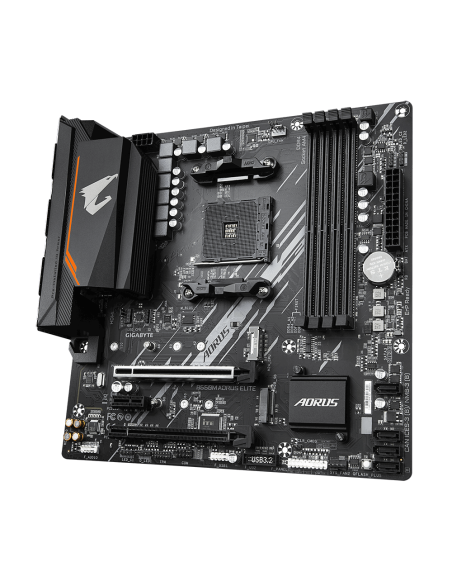 Дънна платка GIGABYTE B550M AORUS ELITE, Socket AM4 – GIGABYTE