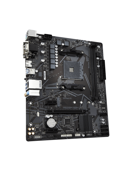 Дънна платка GIGABYTE A520M-S2H, Socket AM4 – GIGABYTE