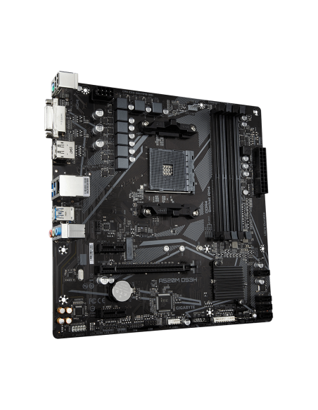 Дънна платка GIGABYTE A520M-DS3H V2, Socket AM4 – GIGABYTE
