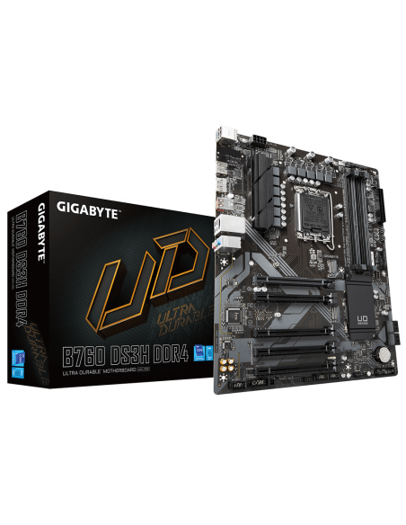 Дънна платка GIGABYTE B760 DS3H, socket 1700, ATX – GIGABYTE