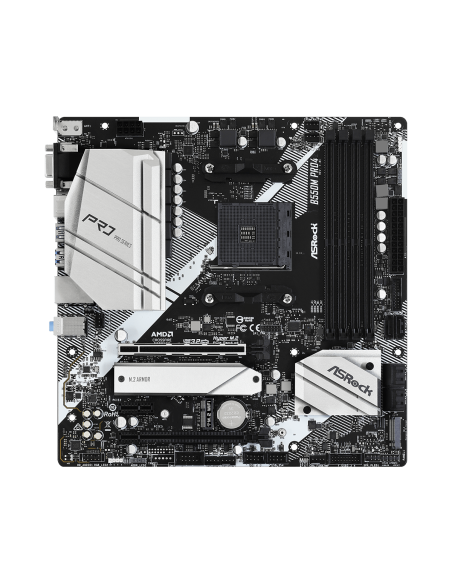 Дънна платка ASRock B550M Pro4, AM4