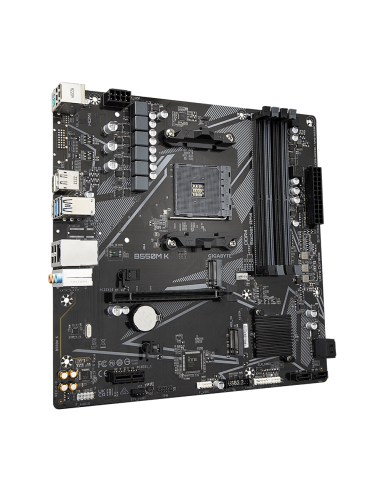 Дънна платка GIGABYTE B550M K 4 x DDR4 – GIGABYTE