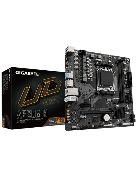 Дънна платка GIGABYTE A620M H socket AM5, DDR5 – GIGABYTE