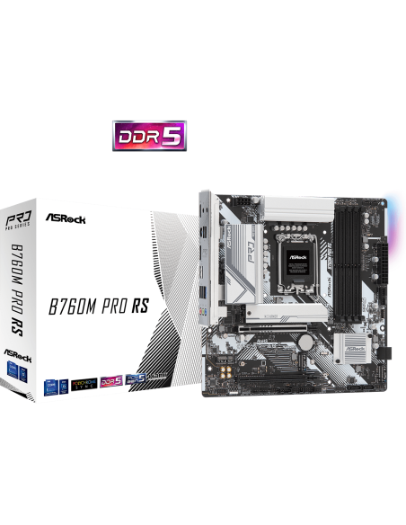 Дънна платка ASRock B760M Pro RS DDR5 – ASROCK