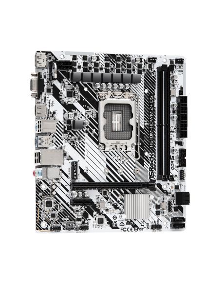 Дънна платка ASRock H610M-HDV/M.2+ D5 LGA1700 – ASROCK