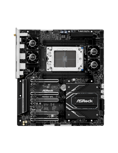 Дънна платка ASROCK TRX50 WS, Socket sTR5, ATX, 4xDDR5