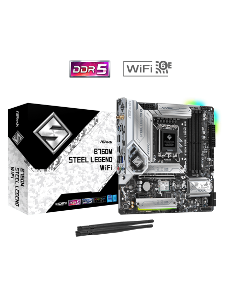 Дънна платка ASRock B760M Steel Legend WIFI DDR5 – ASROCK