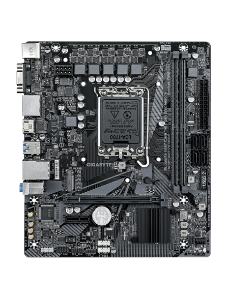 Дънна платка GIGABYTE H610M-S2H V3 DDR4, socket 1700, Micro ATX