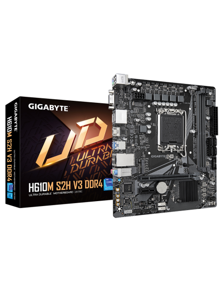 Дънна платка GIGABYTE H610M-S2H V3 DDR4, socket 1700, Micro ATX – GIGABYTE