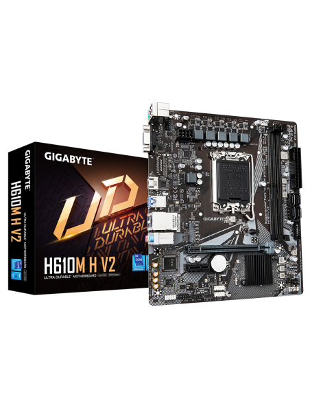 Дънна платка GIGABYTE H610M H V2 Socket 1700, DDR5 rev 1.0, Micro ATX – GIGABYTE