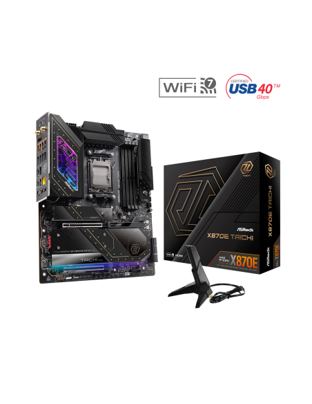 Дънна платка ASROCK X870E TAICHI, Socket AM5 – ASROCK