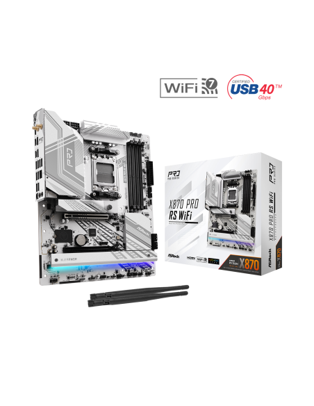 Дънна платка ASROCK X870 PRO RS WIFI, Socket AM5 – ASROCK