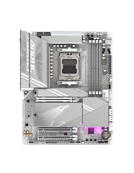 Дънна платка GIGABYTE X870 AORUS ELITE ICE WIFI 7, Socket AM5