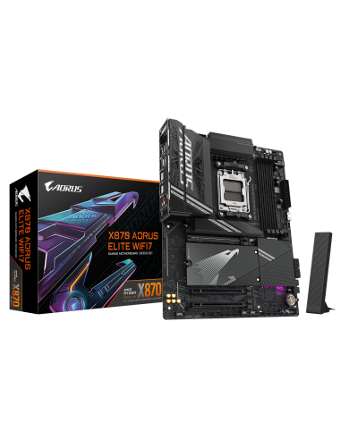 Дънна платка GIGABYTE X870 AORUS ELITE WIFI 7, Socket AM5 – GIGABYTE