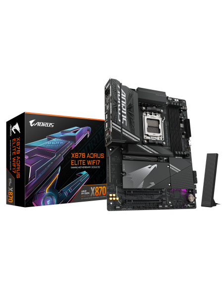 Дънна платка GIGABYTE X870 AORUS ELITE WIFI 7, Socket AM5 – GIGABYTE