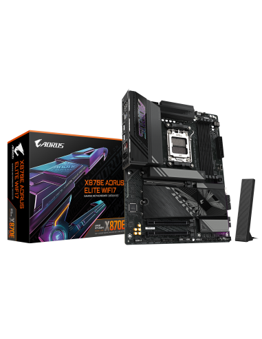 Дънна платка GIGABYTE X870E AORUS ELITE WIFI 7, Socket AM5 – GIGABYTE