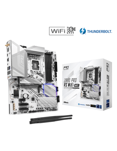 Дънна платка ASRock Z890 Pro RS WIFI White, LGA 1851 – ASROCK