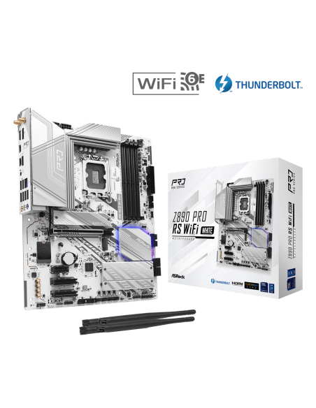 Дънна платка ASRock Z890 Pro RS WIFI White, LGA 1851 – ASROCK