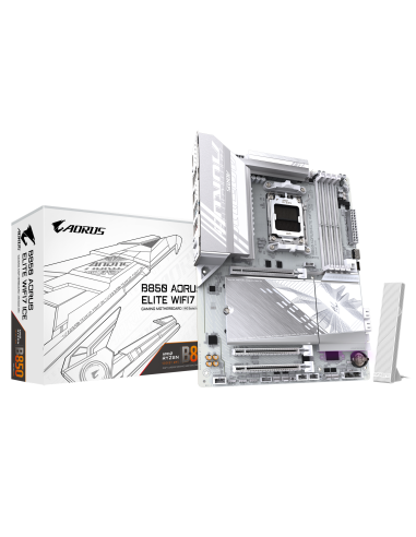 Дънна платка GIGABYTE B850 AORUS ELITE ICE WIFI7 socket AM5 – GIGABYTE