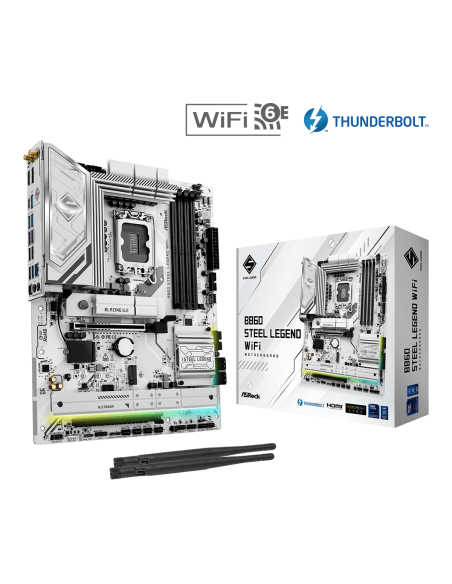 Дънна платка ASRock B860 STEEL LEGEND WIFI 6E, LGA 1851 – ASROCK