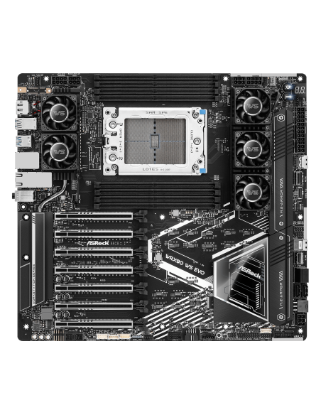 Дънна платка ASROCK WRX90 WS EVO, Socket sTR5, ATX, 8xDDR5