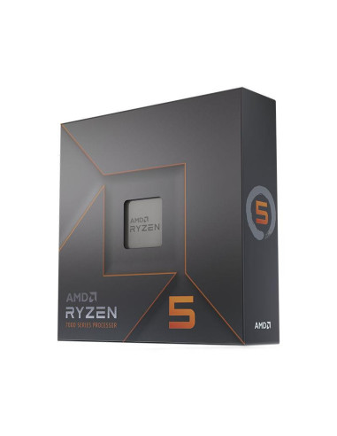 Процесор AMD RYZEN 5 7600X, 6-Core, 4.7 GHz, 32MB, 105W, AM5, BOX, No Cooler