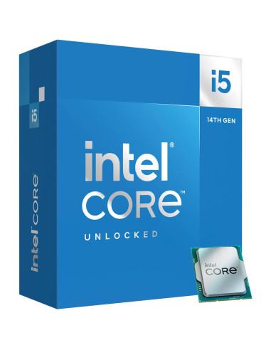Процесор Intel Raptor Lake i5-14600KF, 14 Cores, 3.5 GHz, 24MB, 125W, LGA1700, BOX