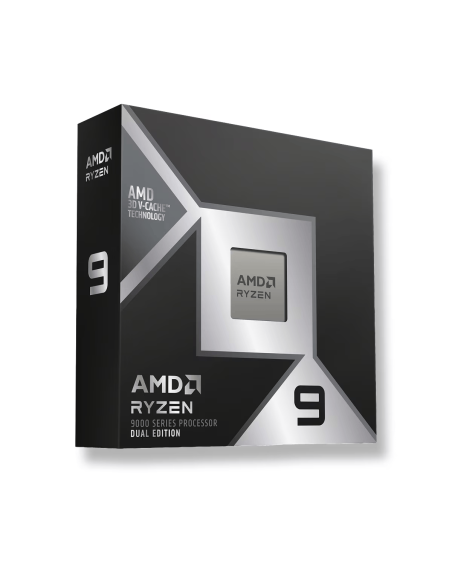 Процесор AMD RYZEN 9 9950X3D2 Dual Edition, 16-Core, 4.3 GHz, 192MB, 200W, AM5, BOX, No Cooler