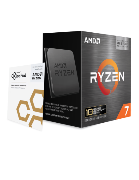 Процесор AMD Ryzen 7 5800X3D, 8 Cores, 3.4GHz (Up to 4.5GHz), 96MB, 105W, AM4 + Carbice Ice Pad