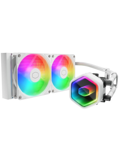 Охладител за процесор Cooler Master Master Liquid 240 Core II ARGB White Edition